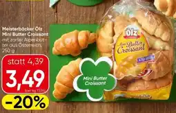 Spar Meisterbäcker Ölz Mini Butter Croissant Angebot