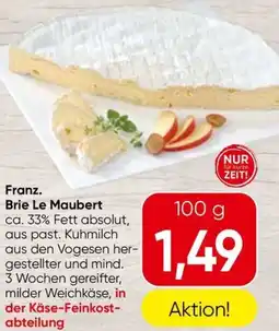 Spar Franz. Brie Le Maubert Angebot