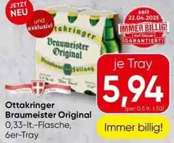Spar Ottakringer Braumeister Original Angebot