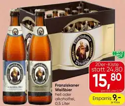 Spar Franziskaner Weißbier Angebot