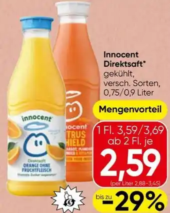 Spar Innocent Direktsaft Angebot
