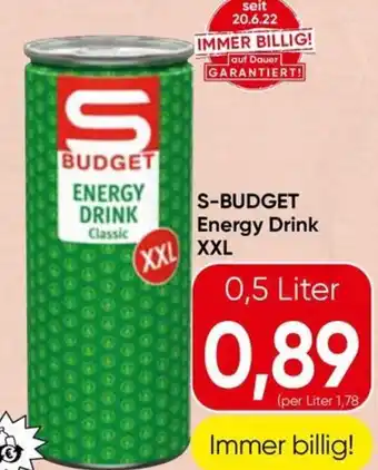 Spar S-BUDGET Energy Drink XXL Angebot