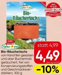 Spar Natur pur Bio-Räucherlachs Angebot