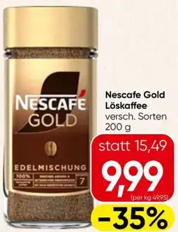 Spar Nescafe Gold Loskaffee Angebot