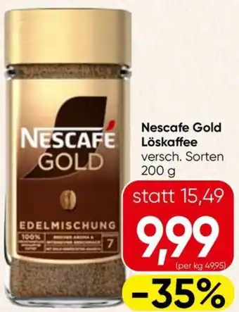 Spar Nescafe Gold Loskaffee Angebot