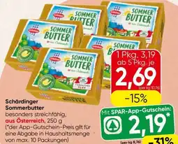 Spar Schärdinger Sommerbutter Angebot