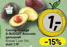 Spar S-BUDGET Avocado Angebot