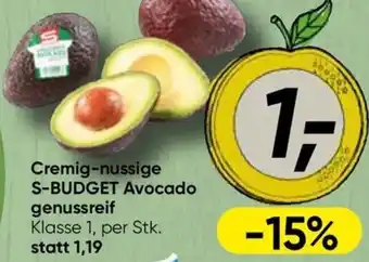 Spar S-BUDGET Avocado Angebot