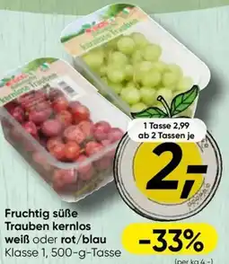 Spar Trauben kernlos Angebot