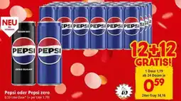 Interspar Pepsi oder Pepsi zero Angebot