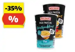 Hofer MILSANI High Protein Grießpudding, 500 g Angebot