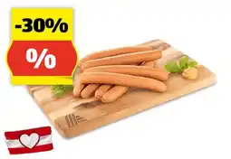 Hofer GENUSS 100% AUS ÖSTERREICH Frankfurter, 480 g Angebot