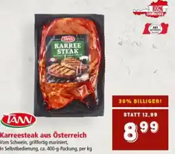 Interspar TANN Karreesteak Angebot
