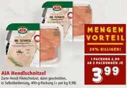 Interspar AIA Hendlschnitzel Angebot