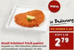 Interspar Hendl-Schnitzerl frisch paniert Angebot