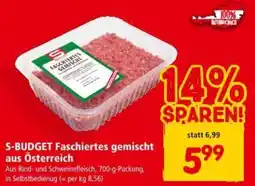 Interspar S-BUDGET Faschiertes gemischt aus Österreich Angebot