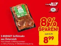 Interspar S-BUDGET Grillsteaks aus Österreich Angebot