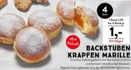 Interspar Backstuben krapfen marille Angebot