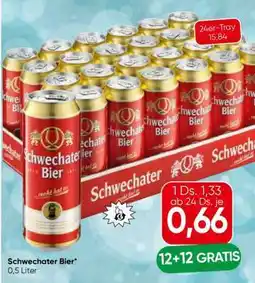 Eurospar Schwechater Bier Angebot