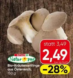 Eurospar BIO-KRÄUTERSEITLINGE AUS ÖSTERREICH Angebot