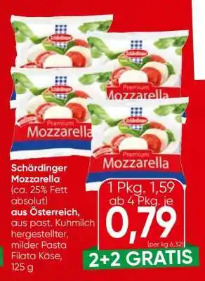 Eurospar Schärdinger Mozzarella Angebot