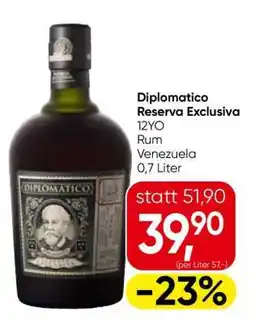 Eurospar Diplomatico Reserva Exclusiva Angebot