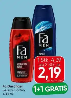 Eurospar FA DUSCHGEL Angebot