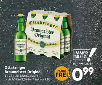 Interspar Ottakringer Braumeister Original Angebot