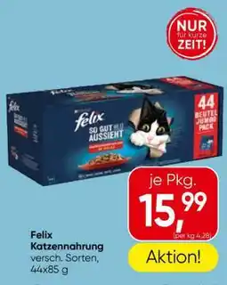 Eurospar Felix Katzennahrung Angebot