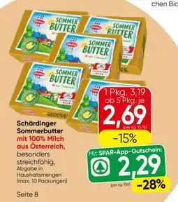 Eurospar Schärdinger Sommerbutter Angebot