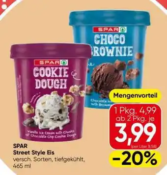 Eurospar SPAR Street Style Eis Angebot