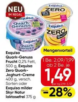Eurospar Exquisa Quark-Genuss Frucht Angebot