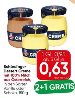 Eurospar SCHÄRDINGER DESSERT-CREME Angebot
