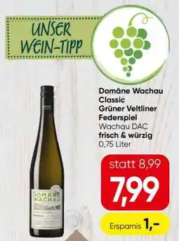 Eurospar Domäne Wachau Classic Grüner Veltliner Federspiel Angebot