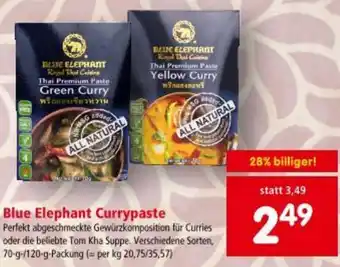 Interspar Blue Elephant Currypaste Angebot