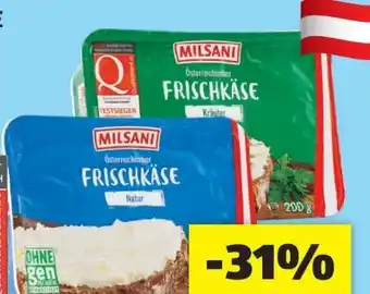 Hofer Milsani Frischkäse Kräuter Angebot