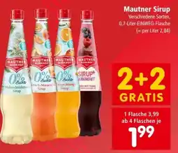 Interspar Mautner Markhof Sirup Angebot