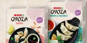 Interspar Spar Streetfood Style Gyoza Shrimps & Vegetables Angebot