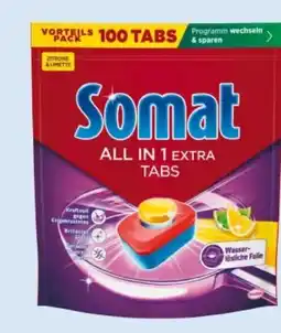 Interspar Somat Extra Tabs All in 1 Angebot