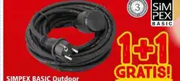 Interspar Simpex Basic Verlängerungskabel Angebot