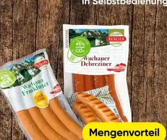 Eurospar Berger Wachauer Frankfurter Angebot