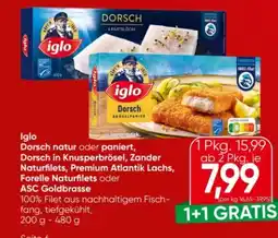 Eurospar Iglo Dorsch Natur Angebot