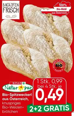 Eurospar Spar Natur pur Bio-Spitzweckerl Angebot