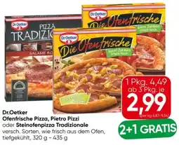 Eurospar Dr. Oetker Die Ofenfrische Pizza Angebot