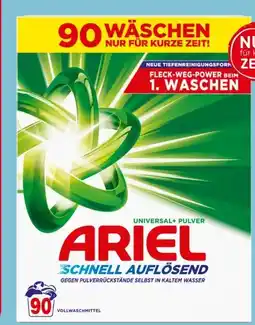 Eurospar Ariel Universalwaschmittel Pulver Angebot