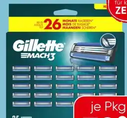 Eurospar Gillette Mach3 Klingen Angebot