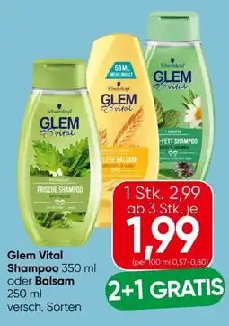 Eurospar Schwarzkopf Glem Vital Shampoo Angebot