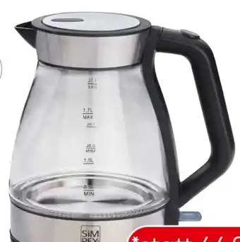 Eurospar Simpex Professional Glas-Wasserkocher Angebot