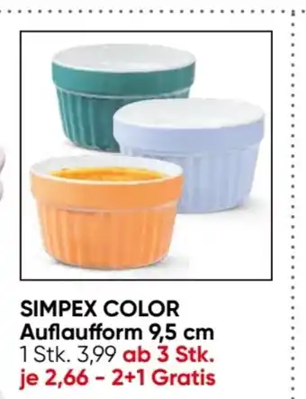 Eurospar Simpex Color Auflaufform Angebot