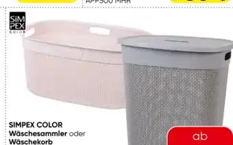 Eurospar Simpex Color Wäschekörbe Angebot